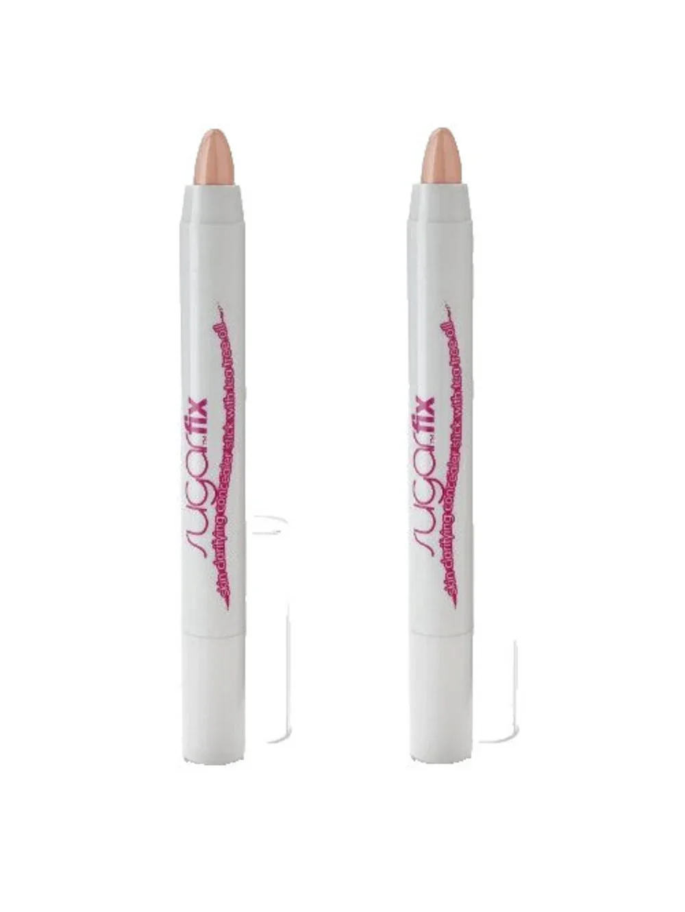 2-Pack New SUGAR FIX Skin Clarifying Concealer Stick Tree Tea Oil LIGHT (Boxed)